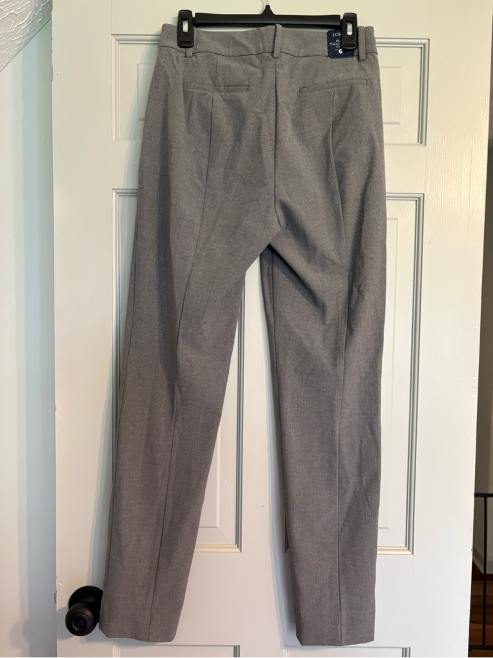 NEW J. Crew 6 Gray Women's Full Length Dress Work Career Pants - Picture 2 of 7